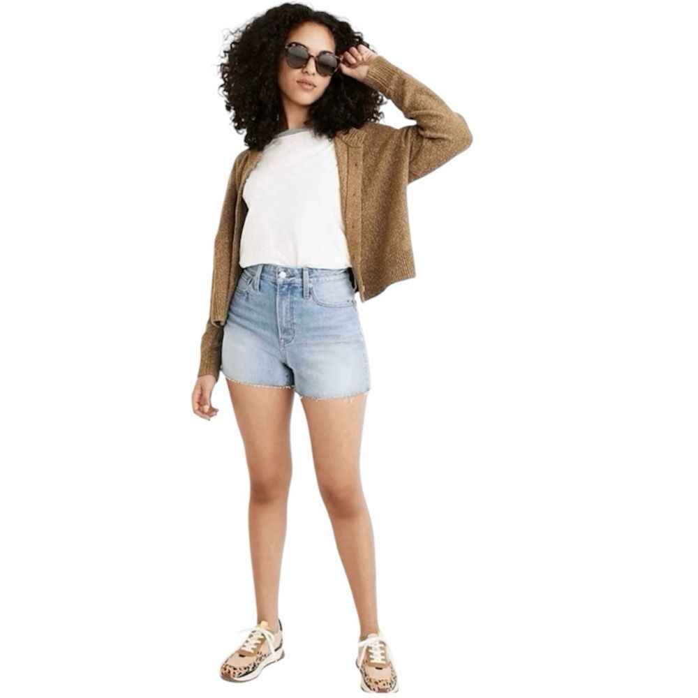 Madewell ‘The Curvy Perfect Vintage’ Short in Baylis Wash Size 25